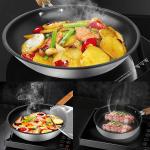 Good Quality 4 pieces Stainless Steel Pot And Pans Cooking Set Non Stick Xylan
