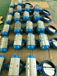 AT Series Double Acting Pneumatic Actuator Rotary For Valve PN16