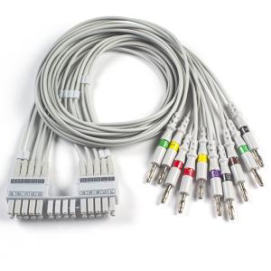 Quality Mortara ECG Leadwires 9293-041-50, 9293-046-60 IEC 4.0 Banana EKG Leadwires wholesale