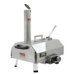 12 Inch Wood Fired Pizza Oven Automatic Rotating Outdoor Pizza Oven For Backyard