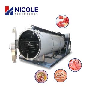 Quality Fruit Dehydration Porous Effect Strawberry Vacuum Freeze Drying Equipment 380V wholesale