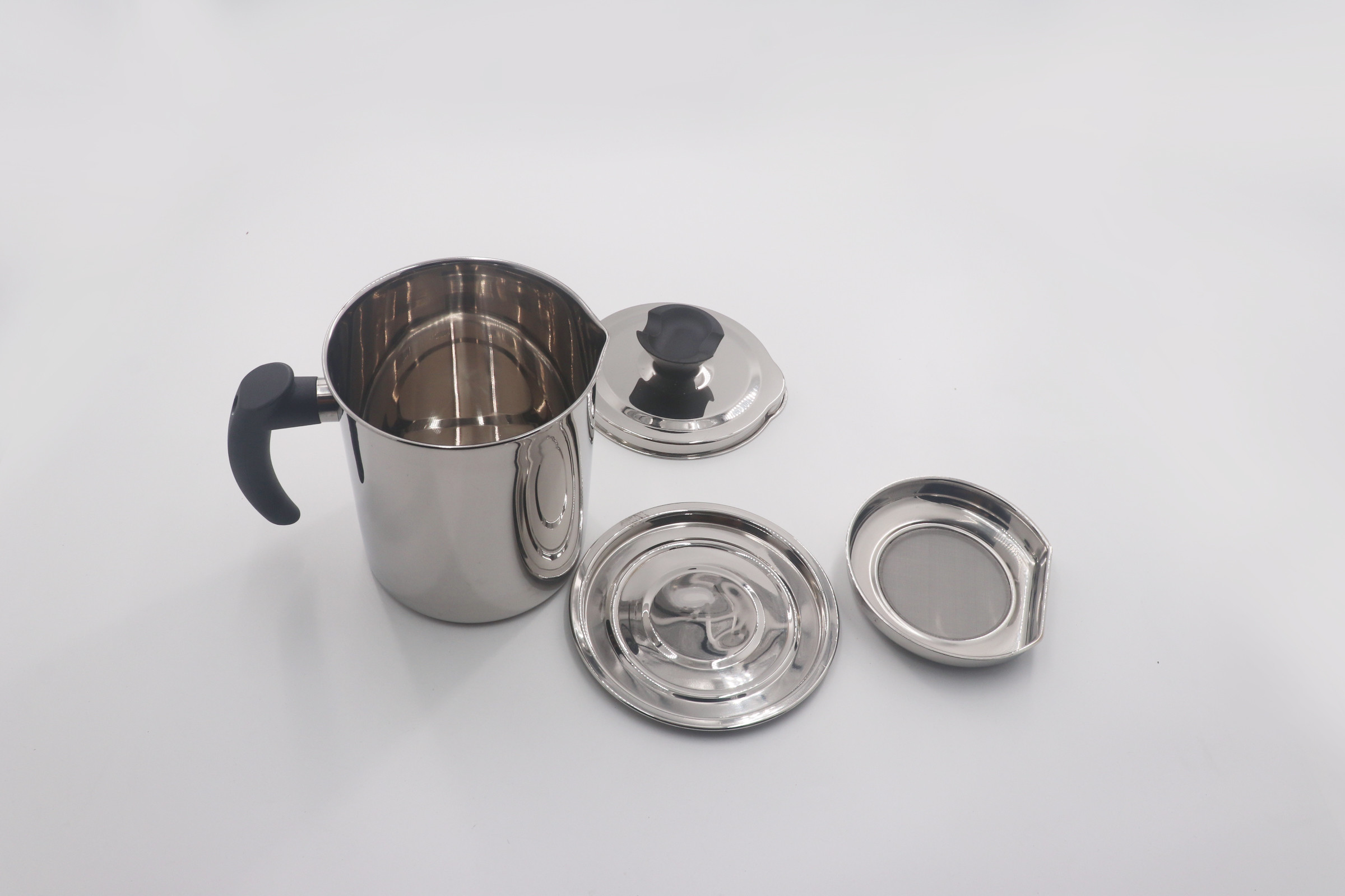 0.5mm 1.3l 1.6l Stainless Steel Coffee Mug