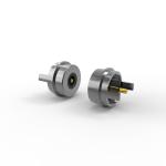 Male And Female Magnetic Connectors Round Magnetic 12v Connector 6.0mm For
