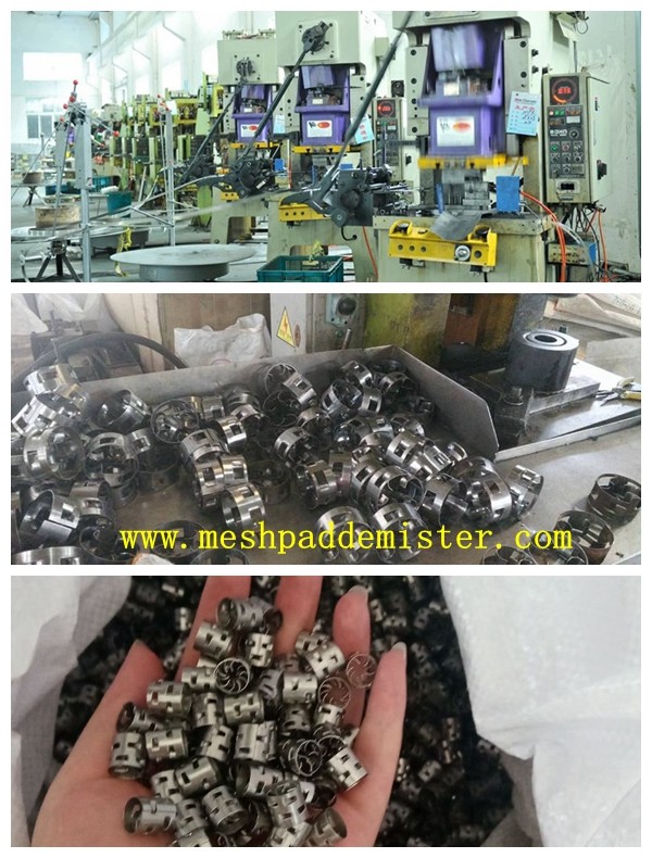 Free Sample 1.5" Metal Pall Ring Ss304 Dn 38mm