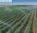 Water Saving Sprinkler Greenhouse Irrigation System PE Pipe Material