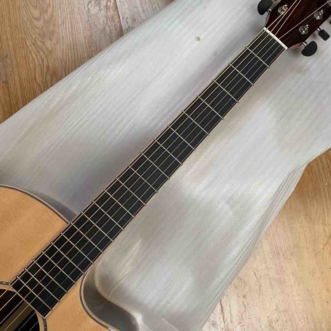 AAAA All Solid Spruce Top Rosewood Back Side F35C Type Acoustic,Abalone inlay,1PCS neck,Solid Spruce top acoustic guitar