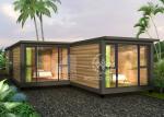 Quick Install Modern Prefab Homes 3 Bedrooms Type Sandwich Wall Panel Structure