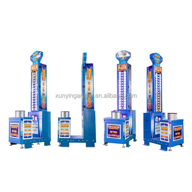 230V King Of Hammer Arcade Machine One Punch Score Display ODM
