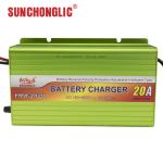 24V 20A Gel Car Battery Charger 63Hz 14.5V DC Three Phase Safety Operation
