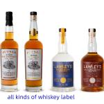 Customized Label Sticker Printing any size Circle Oval Labels