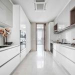 Kitchen Customize High Goss Red Furniture Lacquer Kitchen Cabinet RTA Kitchen