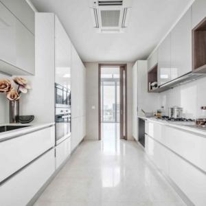 Quality Los Angeles Kitchen Wall Hanging Cabinet with Flat Edge / Eased Edge Countertop Edging wholesale