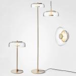 Postmodern Led Floor Lamp Nordic Gold Iron Floor Lamps For Living Room stand led