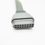 Edan SE-2003&SE-2012 Grey 5 7 10 Leads IEC/AHA Snap/Clip Holter ECG Wires With