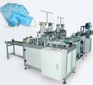 Quality Auto Disposable Face Mask Machine , Disposable Face Mask Manufacturing Machine wholesale