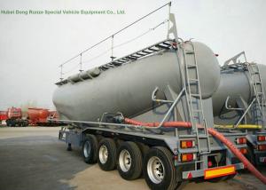 Quality 68-70cbm 4 Axle Tank Semi Trailer , Bulk Cement Trailer High Working Performnce wholesale