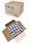 10'' CTO Activated Carbon Filter Cartridge 45 Degree Water Temperature