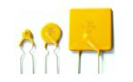 Yellow PPTC PTC Resettable Fuses 60/72v Series For Industrial Controls