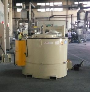Quality Industrial Ovens And Aluminum Crucible Furnace Grey 1200KG For HPD 45 Deg wholesale
