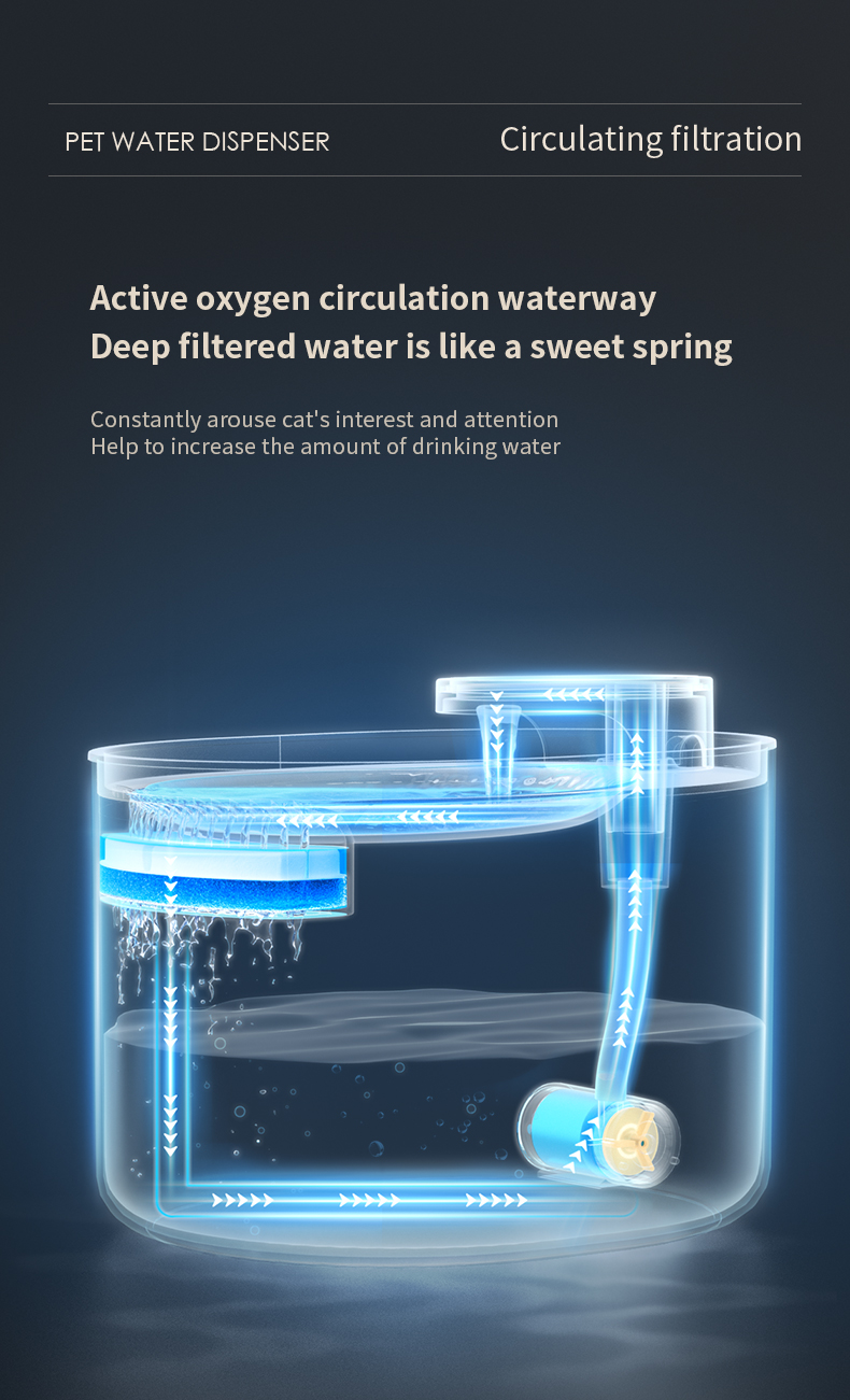 Drinking Water Dispenser Revolutionize Your Pet's Hydration with Sustainable and Filter