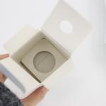 High-Grade Silver Skin Care Packaging Box Cosmetic Essential Oil Mask Packing