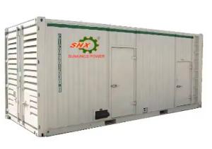 Quality 1000KVA Diesel Generator Set Silent Type Container 800KW Power Electric Genset Diesel Generator For Industrial wholesale