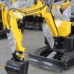 Customization EPA 1.7 Ton Mini Excavator Bagger Digger Multifunctional