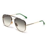 UV400 Vintage Flat Top Gradient Sunglasses BSCI Affordable Polarized Sunglasses