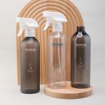 Grey bottle spray bottle 480ml disinfectant fluid packaging 480ml plastic