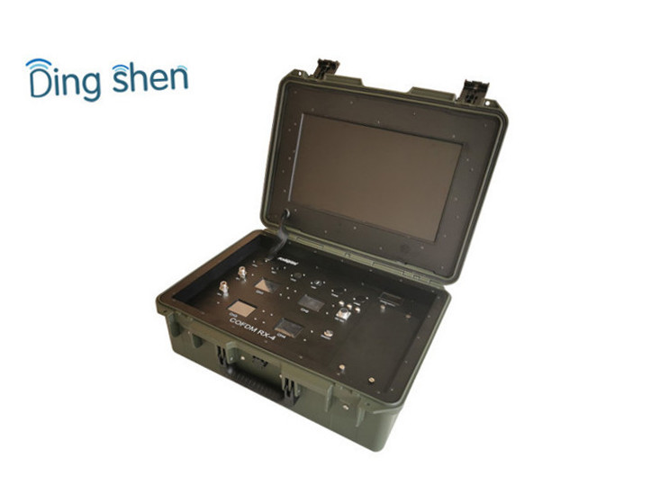 4 Channels COFDM Wireless Portable Diversity HD Resolution Uav Video Receiver