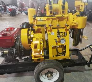 Quality 150 Meters Electric Water Well Drilling Rig Machine With BW 160 Mud Pump wholesale