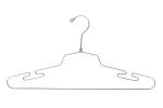 Betterall Notched Metal Garment Clothes Wire Hangers