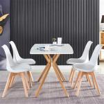 Minimalist Style 29.92 inches height Simple Dining Room Table 44.09lbs Anti
