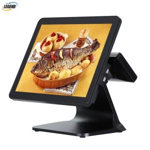 Quality Retail Restaurant POS System 15'' Black Color SSD 32GB Hard Disk With Plastic Case wholesale