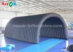 Air Inflatable Tent 210D Oxford Cloth Black Inflatable Tunnel Tent For