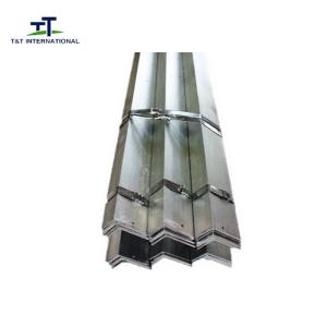 Quality Anti Corrosion Galvanized Steel Angle High Mechanical Strength Painted Surface wholesale