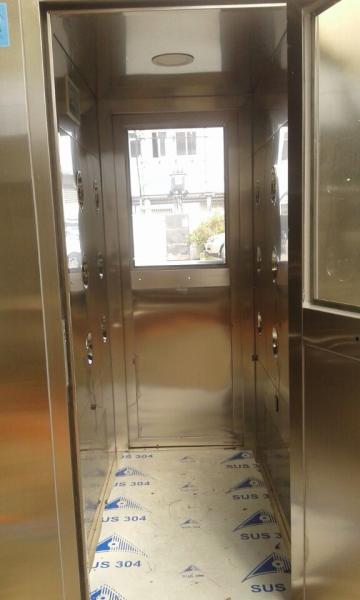 GMP Pharmaceutical Stainless Steel Air Shower With Three Side Blowing 380V /