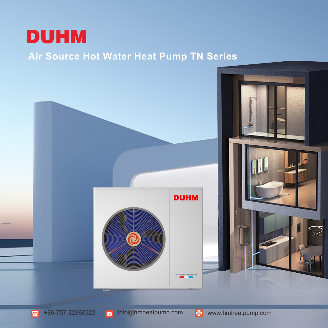 Residential 17.5KW R410A Air Source Water Heat Pump Instant Hot Water Supply From OEM
