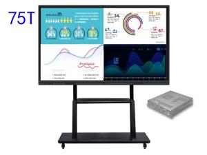 Quality Smart 75 Inch AIO WiFi RF Touch Screen Whiteboard wholesale