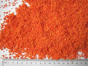 Quality Raw Vegetables Dried Carrot Chips Healthy Food 1-3mm No Foreign Odours wholesale