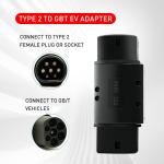 32A Type 2 Charging Pile Adapter for GB/T Electric Vehicle Charging ≥98%