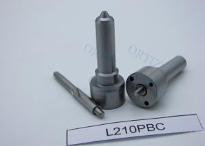 Quality Spray Type Diesel Fuel Nozzle , Silvery Needle Color Oil Jet Nozzle L210 PBC wholesale