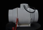 Round Axial Flow Inline Duct Fans Booster Small Bathroom Vent Blower