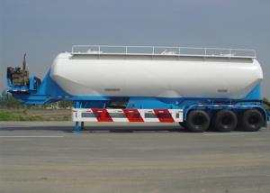 Quality 37000m3 Capacity Dry Bulk Pneumatic Tank Trailers , 3 Axle Dry Bulk Cement Trailers wholesale