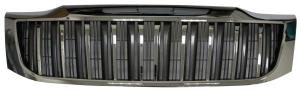 Quality Grey Vertical Type Chrome Front Grille For Toyota Hilux Vigo Champ 2012-2013 wholesale