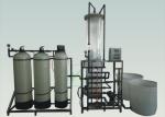 60Hz Ion Exchange Water Treatment System , Fiber Glass SS 304 Mixed Bed Filter