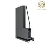 Extrusion Section Door Aluminium Profile Powder Coating