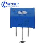 3386y Square Single Turn Cermet Trimming Potentiometer 3386 0.5w