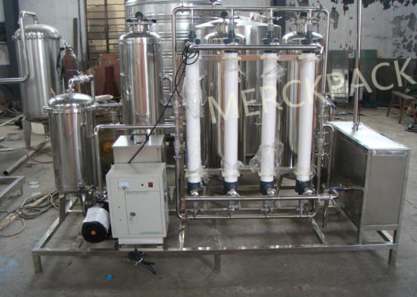 2000Litres / Hour Mineral Water Treatment Plant / Water Purification System