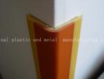 PVC sharp corner safety protector,plastic PVC-AL extrusion parts.size and color